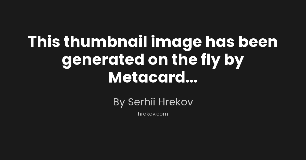 Metacard thumbnail